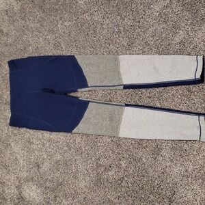 5/$25- Blue and Gray Athleta Girl Leggings
